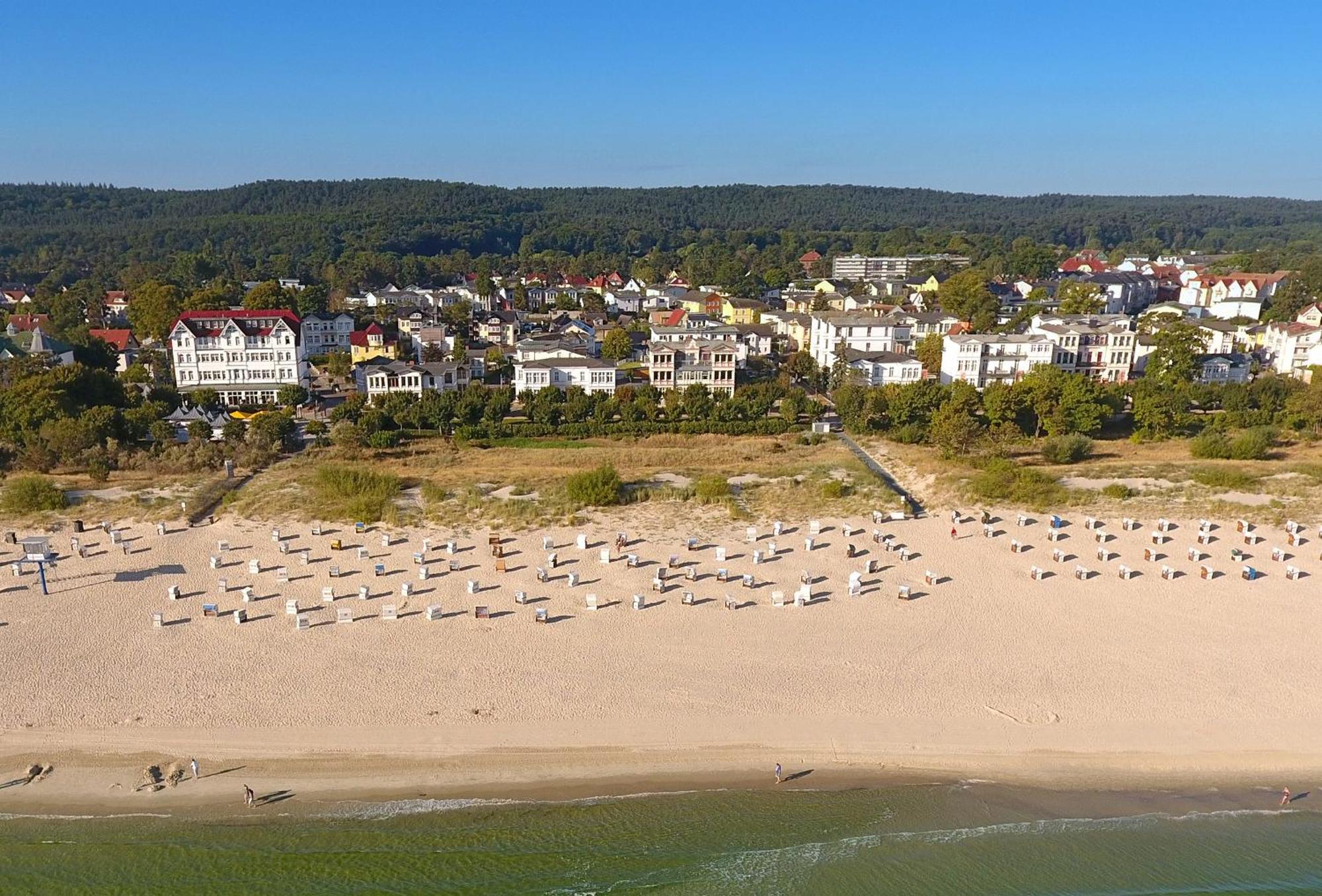Villa Seeblick Usedomer See Heringsdorf  Buitenkant foto
